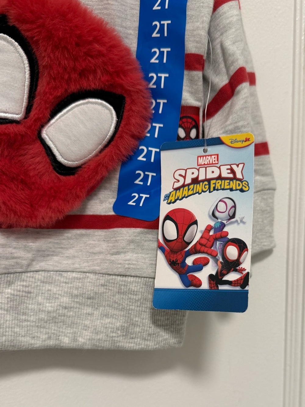 NWT Marvel Spiderman - Spidey Plush Pouch Outfit Set 2T - Picture 5 of 16